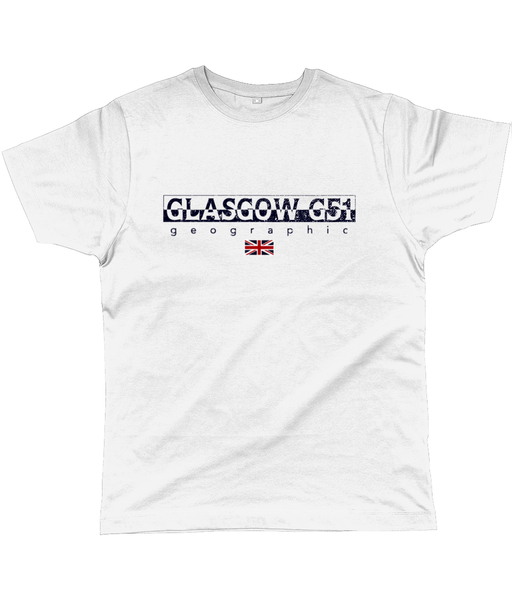 Glasgow G51 Geographic Classic Cut Jersey Men's T-Shirt
