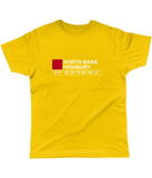 North Bank Highbury Classic Cut Jersey Men's T-Shirt