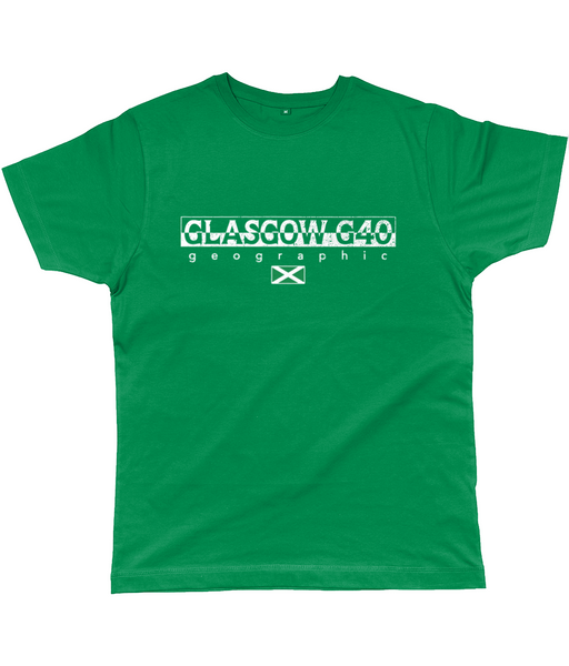 Glasgow G40 Geographic Classic Cut Jersey Men's T-Shirt