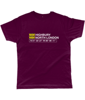 Highbury North London Classic Cut Jersey Men's T-Shirt